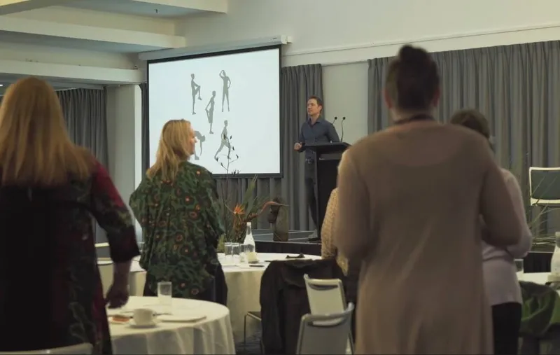 Bradley Hook presenting
